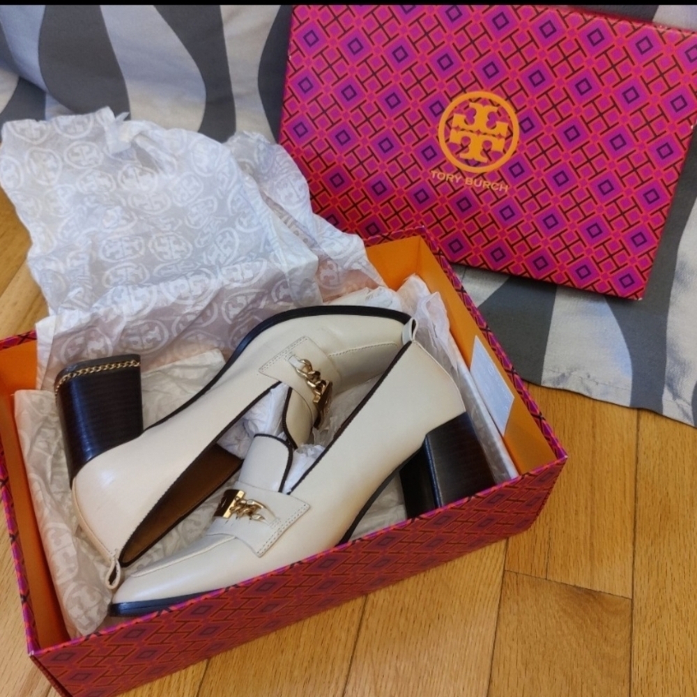 Tory Burch Women's White Loafers
